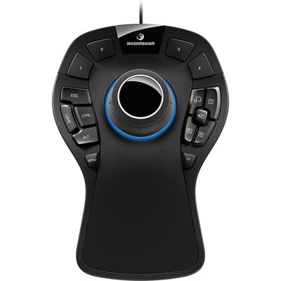 3Dconnexion SpaceMouse Pro 3D-Maus USB verkabelt 15 Tasten schwarz