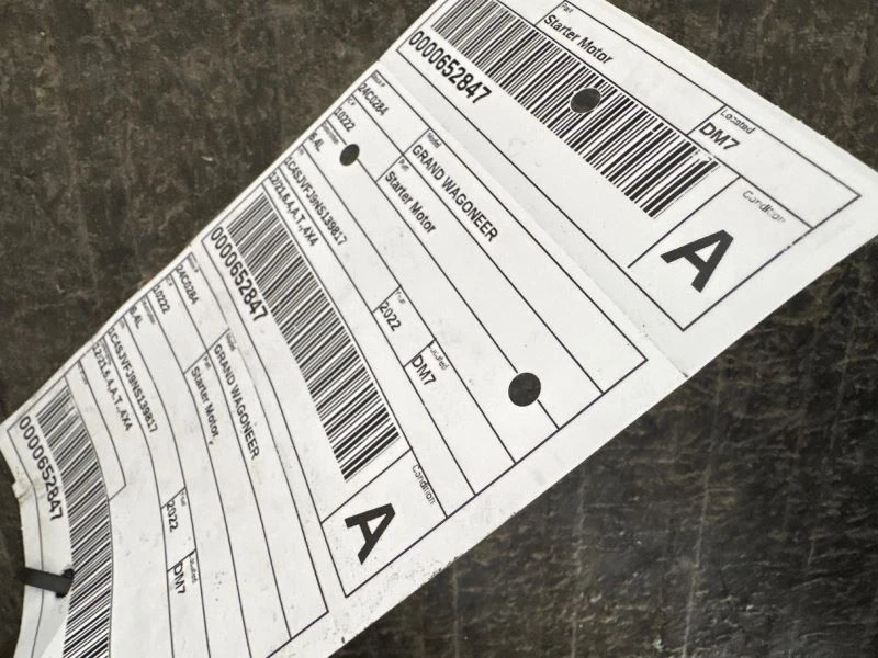 Motor de arranque compatible con 22 GRAND WAGONEER 1847543 Foto 3 de 4