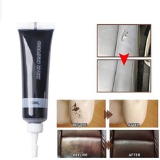 Advanced Leather Repair Kit Filler Leather Repair Patch Black For Car Seat Sofa