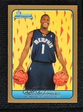 2006-07 Bowman Draft Picks & Stars Gold 21/50 Kyle Lowry #136 0b0