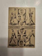 Giants 1926 Team Picture Freddie Lindstrom Jimmy Ring Frankie Frisch 