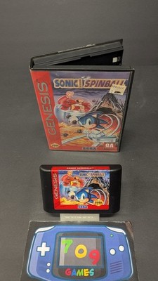 Sonic Spinball (Sega Genesis, 1993) IN BOX BOXED