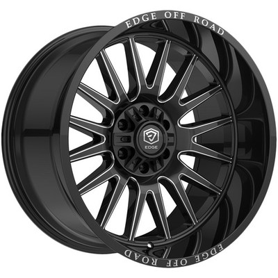 Edge Off-Road 305BM 20x9 6x135/6x5.5'' +18mm Black/Milled Wheel Rim 20'' Inch