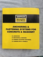 Simpson Strong-Tie Anchor Systems - Technical Manual Anchoring Concrete Masonry