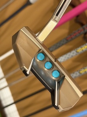 New Custom Torched Scotty Cameron Phantom X7.5 34  Oil Can / Prism Tiffany 