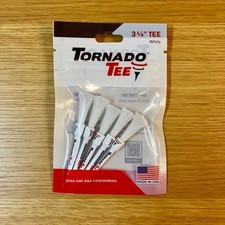 TORNADOTEE Tornado Tee 5 pieces (White 3.25 inches)