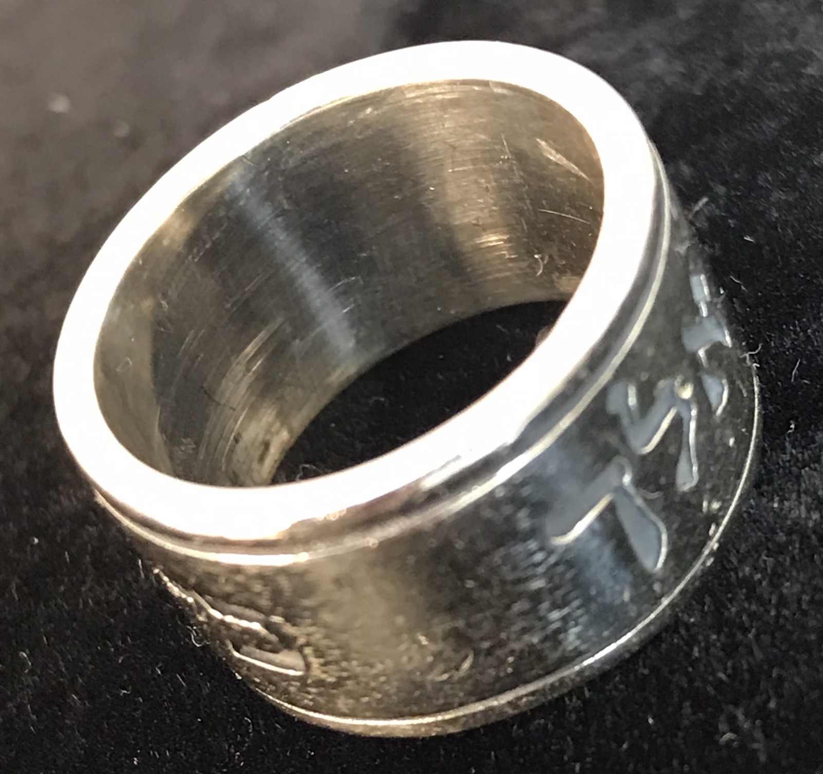 James Avery 925 Ring Scripture Ring Size 6 10.7 G… - image 3