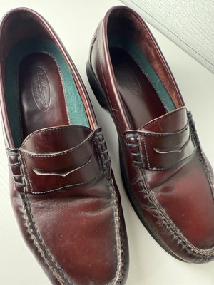 Rockport Men’s Classic Burgundy Leather Penny Loafers Size 11 Dress Shoes Prep Rockport Mens Brown/Burgundy Leather Dress Shoes Penny  main image 4