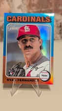 2024 Topps Heritage High Number Ryan Fernandez Rookie RC Chrome /699 #702