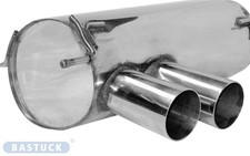 Bastuck Endschalldämpfer 2x 76 mm - BMW 1er Serie E81/E87 (ohne M-Heckschürze)