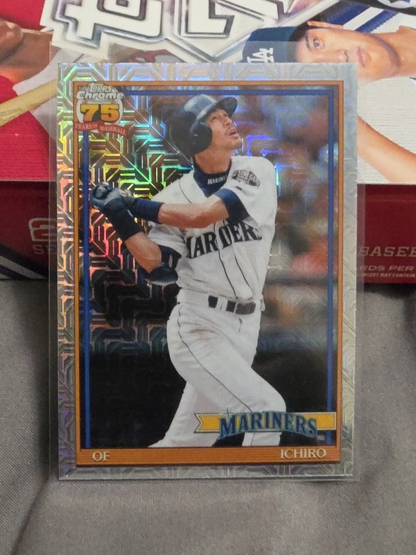 2026 Topps Series 1 - 1991 Topps Chrome Silver Pack Mojo Ichiro Suzuki #91C-25