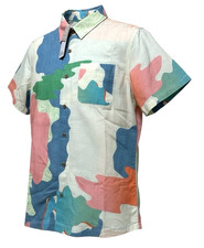 Agua Bendita Tonka Jack Linen Blend Shirt Men  s Size M Brand New with Tags