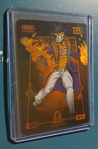 LEBOSS Bo Jackson Battle Arena Alpha Update Fire Non Foil #1 Lebron James