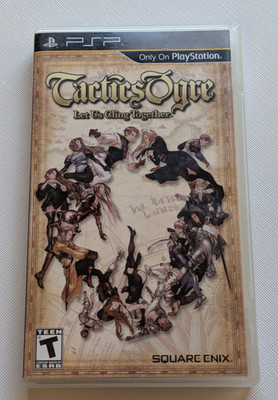Tactics Ogre: Let Us Cling Together (Sony PSP) No Manual - Tested *Broken case*