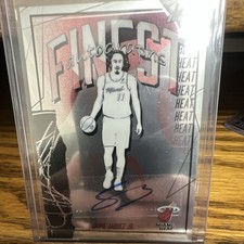 2025-26 Topps Finest Autographs Jaime Jaquez Jr. Miami Heat Basketball Card