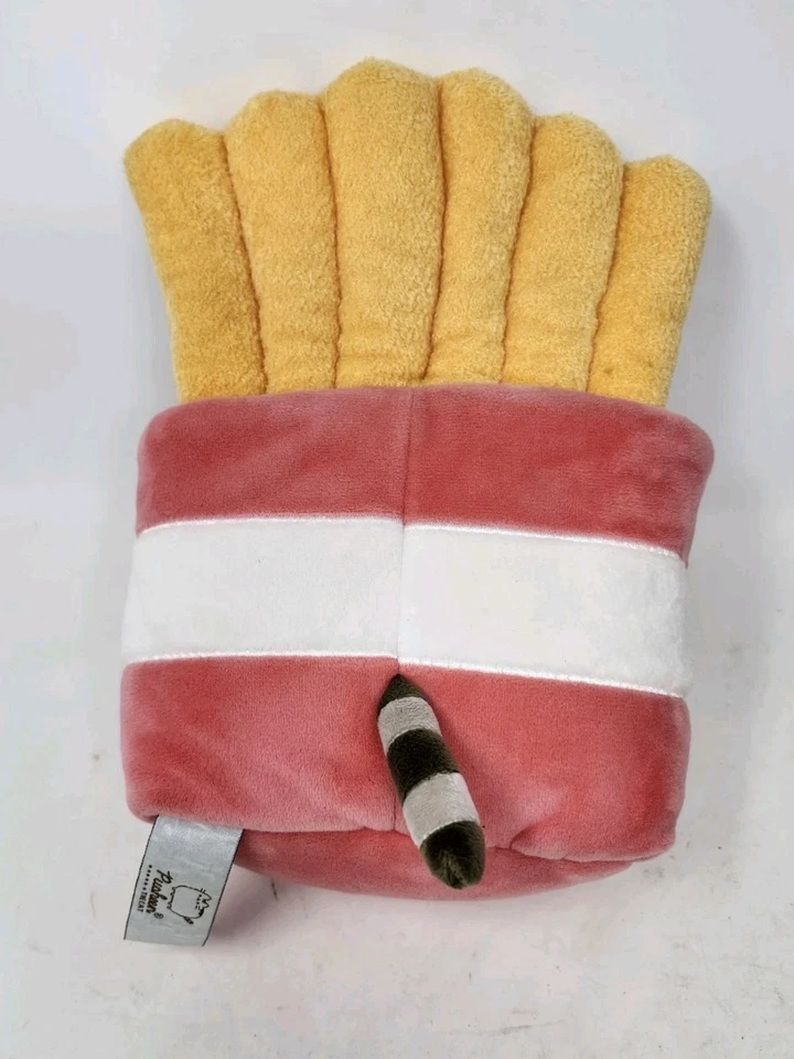 GUND Pusheen With French Fries Plush Stuffed Cat Rare HTF IT'SUGAR Exclusive  - Image 4 of 4