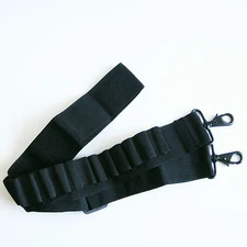 New Two 2 Point Tactical Shotgun Sling Bandoleer with 16 Round Ammo Loops