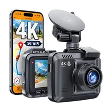 ROVE R2-4K PRO Dash Cam, Built-in GPS, 5G WiFi Dash Camera for Cars, 2160P UH...