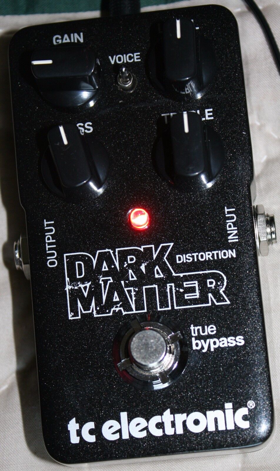 TC Electronic Dark Matter Distortion Guitar Stompbox.New!FREE shipping & cable.