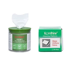 Effective wet-to-dry Combination Komshine Fiber Optic Cleaning wipes FOCP FOCW