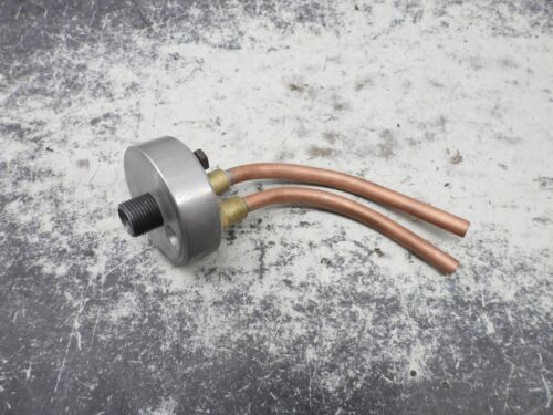 1951 Norton ES2 500 Oil Filter Mount & Line 1724