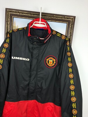 Manchester United®︎ UMBRO ジャージ トラックジャケット Vintage 90's Umbro Manchester United Football Jacket Soccer Bomber