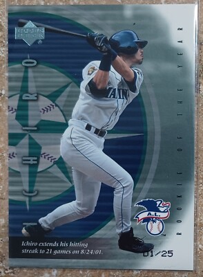 2001 upper deck rookie Ichiro psa 10 0 Rookie Upper 1 #475⁄500 #182396