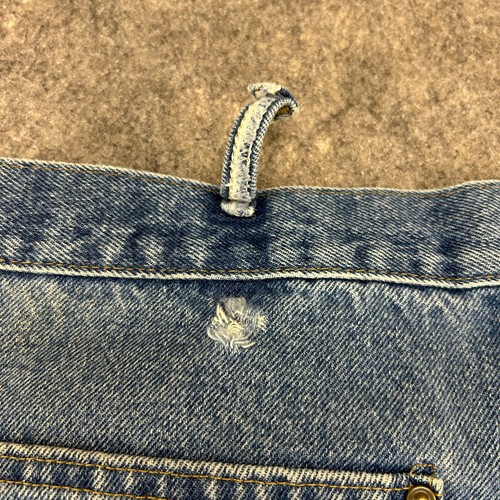 VINTAGE Carhartt Jeans Mens 36x30 Blue Carpenter Double Knee Medium Wash Relaxed - 第 12/18 張圖片