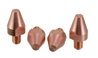 THRASHER PRODUCTS Chicago Electric Fit Spot Welding Tips 1/4" Contact Area 2-Pack (FREE SHIPPING)