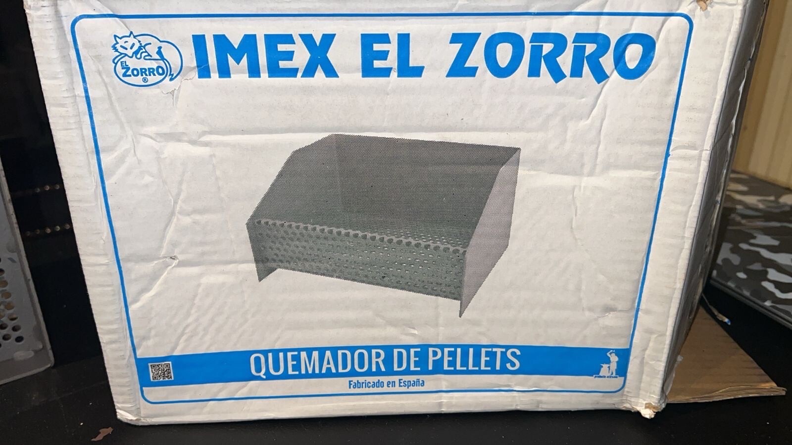 BRUCIATORE DI PELLETT IMEX El ZORRO -71416 Bruciatore di pellet, 30 x 25 x 17 cm