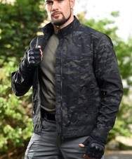 Airsoft Men's Tactical Combat Jacket Army Military Hunting TAD Coat Casual Camo