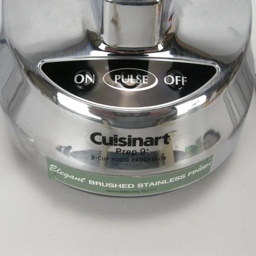 Cuisinart Prep 9 Cup Food Processor Brushed Stainless Finish DLC-2009CHB EUC - Picture 5 of 15