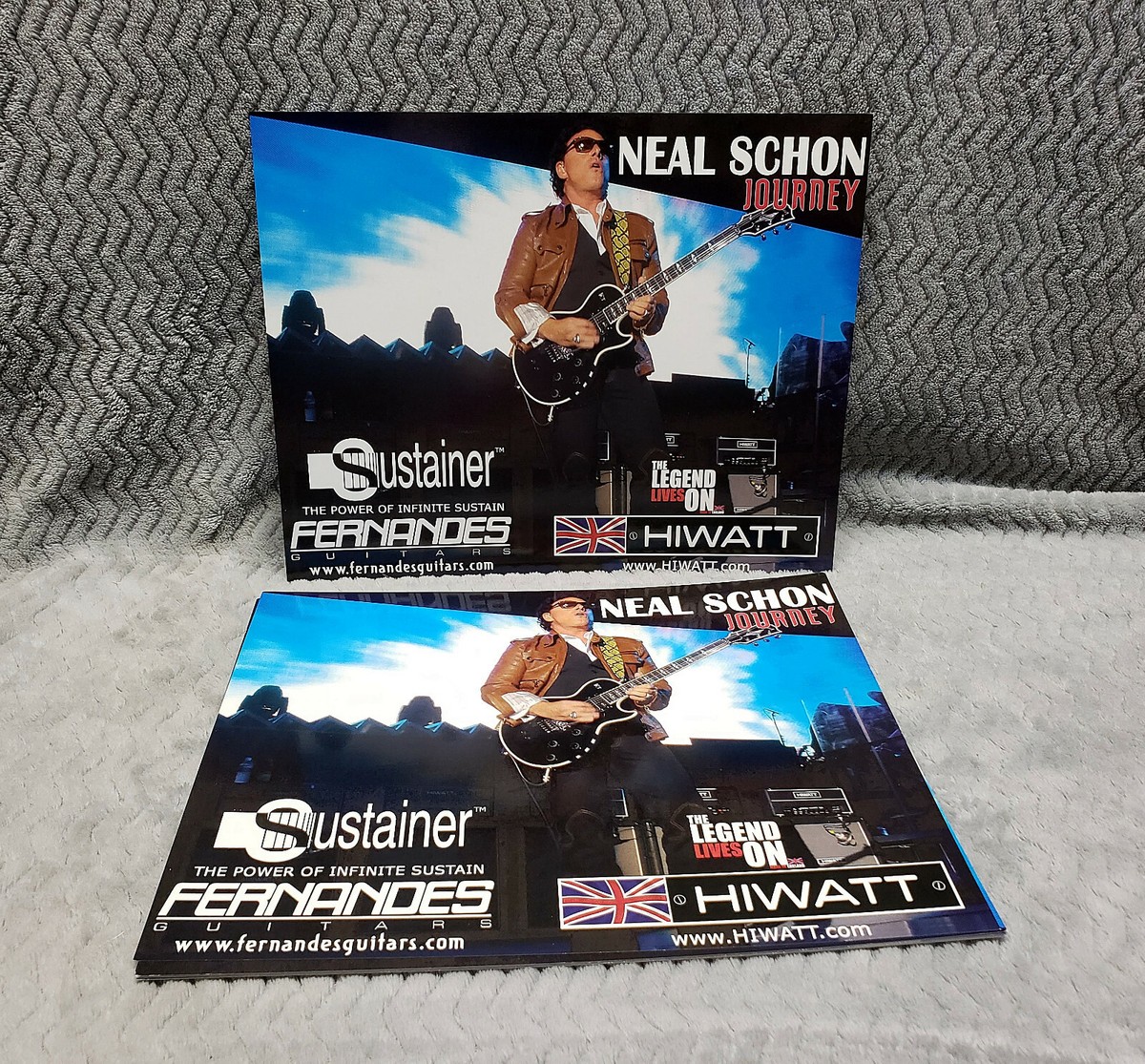 Journey Neal Schon Hiwatt Promo Photo LOT 8 | eBay