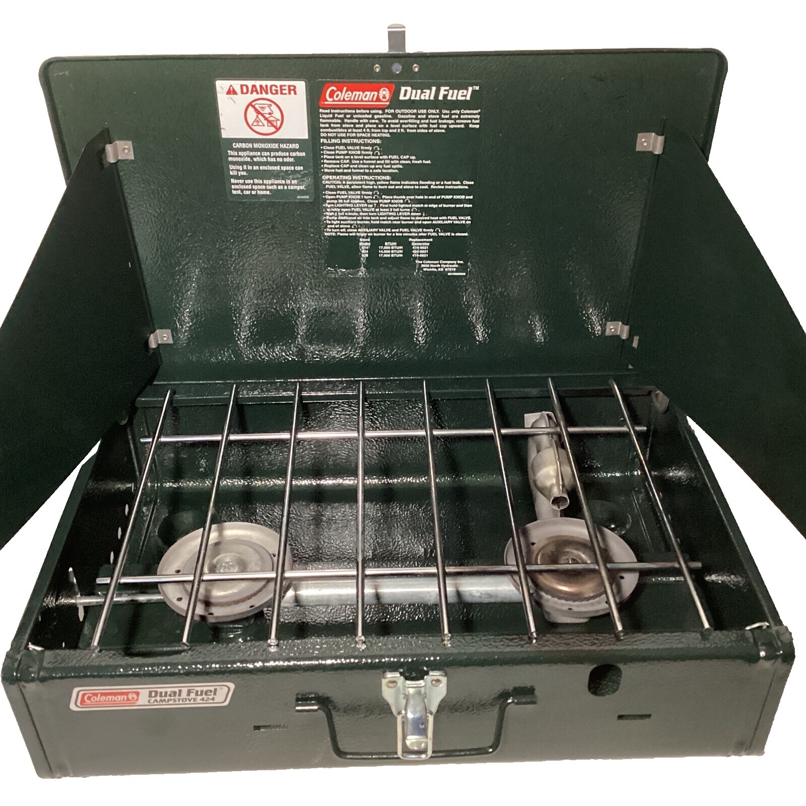 Coleman 414 Dual Fuel Stove | eBay Coleman 414 Dual Fuel Stove | eBay