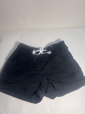 Member's Mark Girls Black Woven Denim Shorts Size 7/8
