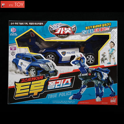 Hello Carbot Ghost Chaser True Police Wolf Transforming Figure