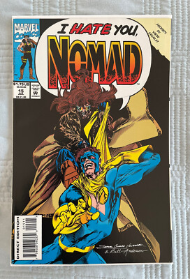 Marvel Comics Nomad Vol 2 #15 1993 VF/NM (9.0) Pat Olliffe