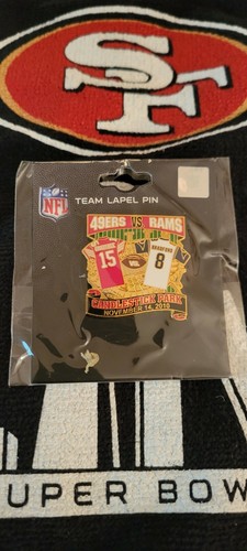 49ER GAME DAY PINS GAMEDAY GAMEDAY CANDLESTICK PARK RARE 2010 - Picture 3 of 12