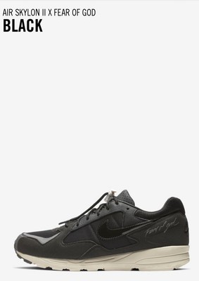 nike air skylon 2 fog black