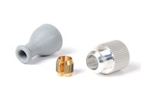 ÜBerwurfmuttern Set Bgm Tachowelle Unten FüR Vespa GT125 (VNL2T), GTR125 (VNL2T)