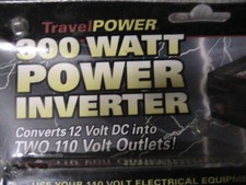 300 Watt Travel Power Inverter -Brand New- Can Giver You Power When You Need It