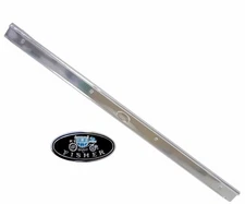 64 65 66 67 Chevy Chevelle El Camino GTO Sill Scuff Plate w/o Ribs w/ Fisher