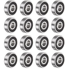 16pcs 625-2RS Deep Groove Ball Bearings Chrome Steel Z2 Bearing 5 x 16 x 5mm