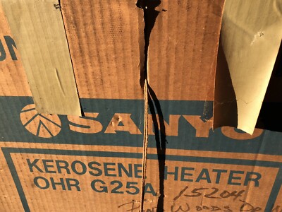 Vintage Sanyo 9500 Btu Kerosine Heater OHR G25A Made in Japan 1981 | eBay