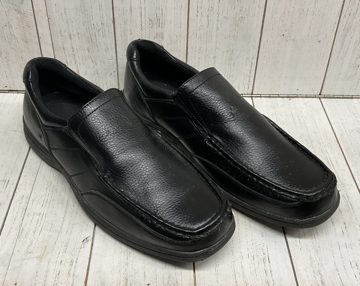 SOFT STAGGS Mens Black Leather Loafers Size 10.5D | eBay display picture 2