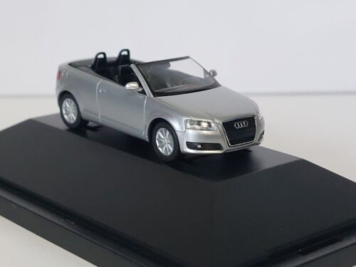 Quattro  1/87 . H0 .  Audi A3 Cabriolet Gris  . Neuf en boite - Photo 1/9