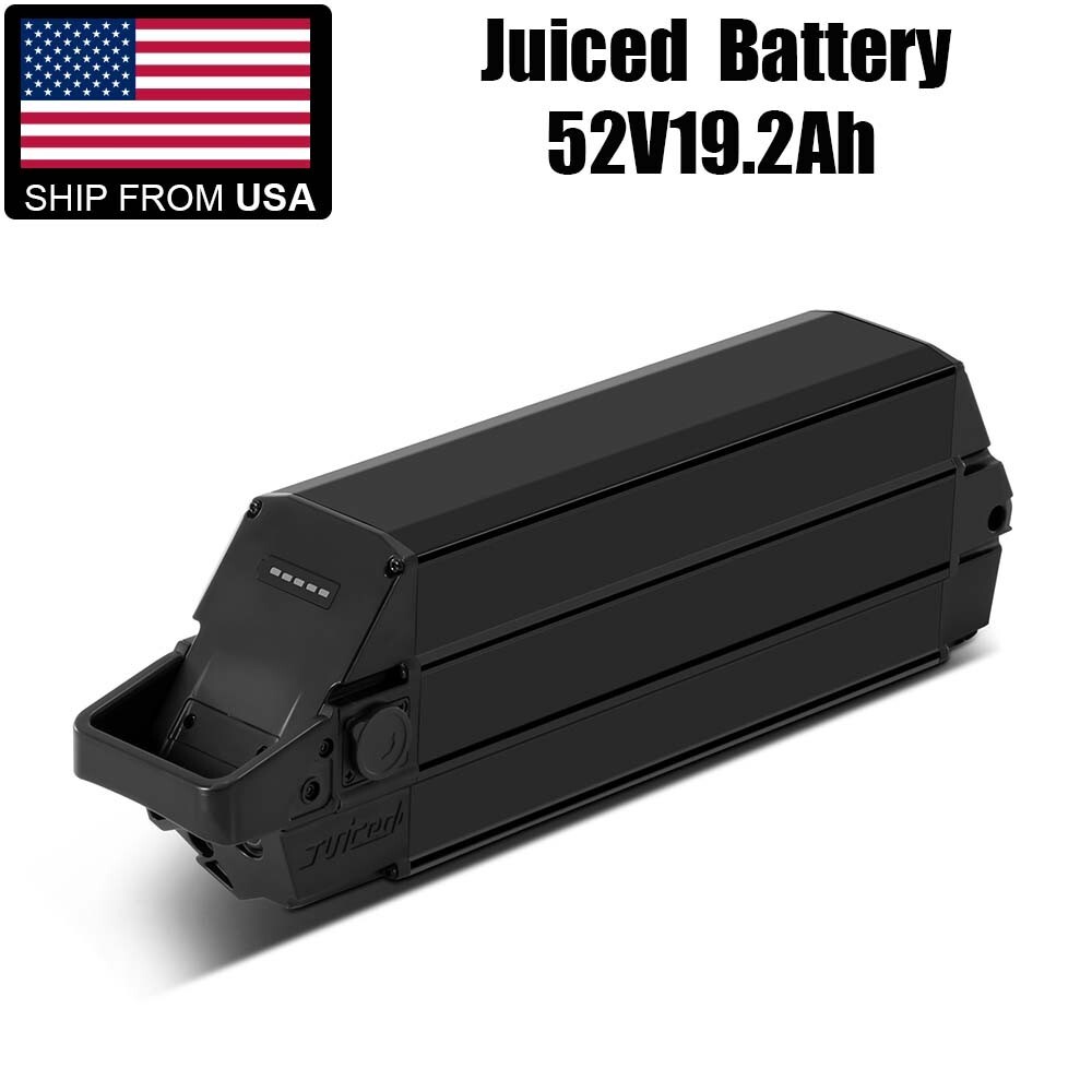 Juiced Electric Bike Battery 52V19.2Ah Powerful Ebike Battery