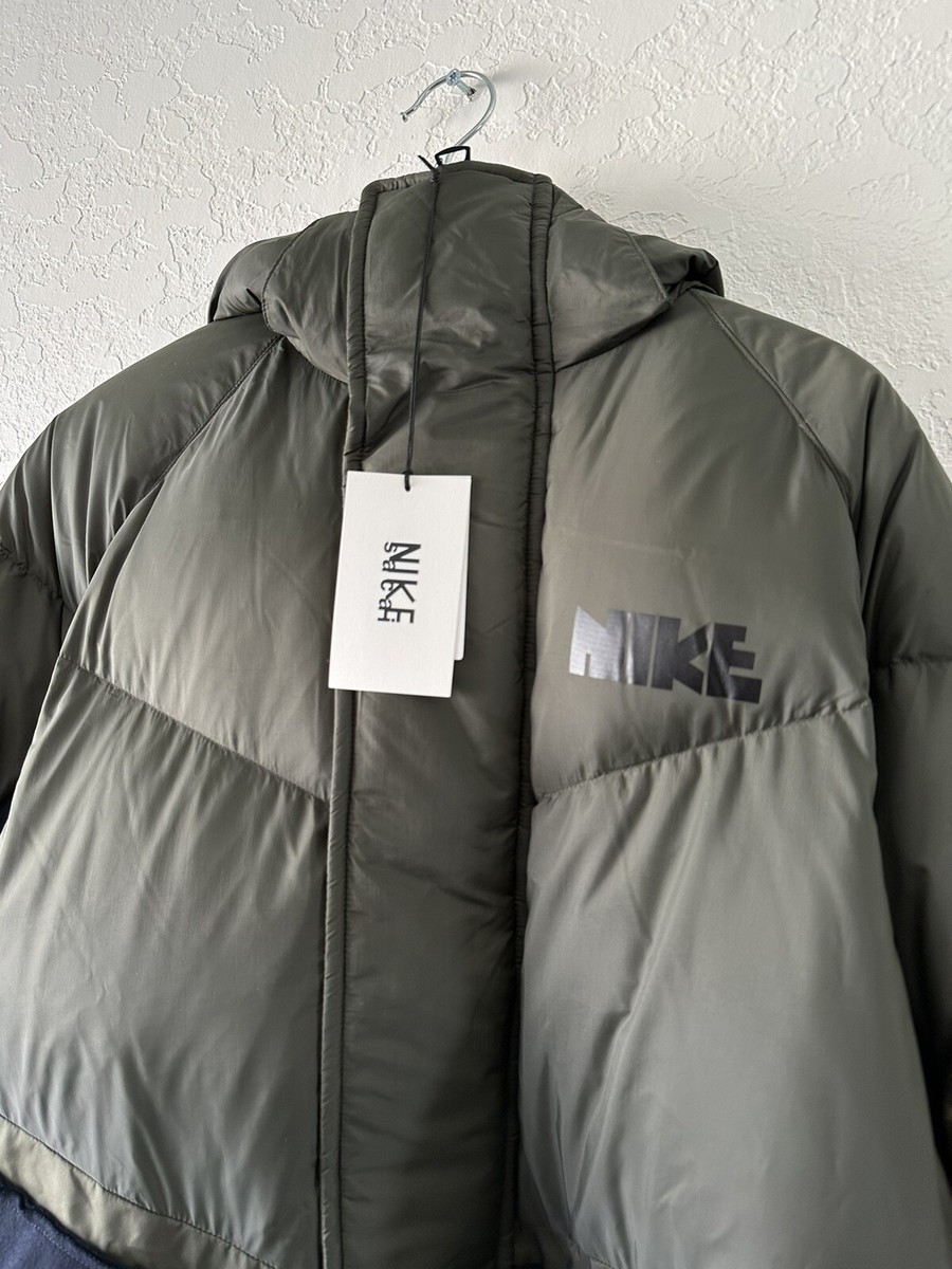 NIKE x SACAI Men Parka CT3269-010 Size medium NIKELAB Down NIKE x SACAI Men Parka CT3269-010 Size medium NIKELAB Down