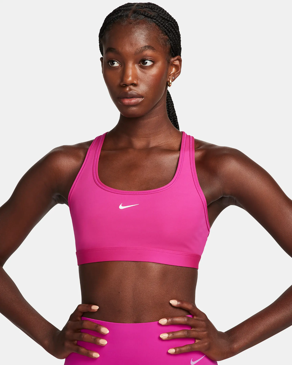 Nike] Nike Swoosh Light Support Women's Non-Padded Sports Bra