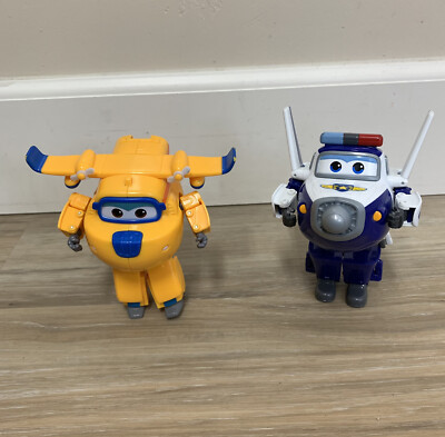 Super Wings - 5'' Transforming Characters Pair- Paul & Donnie